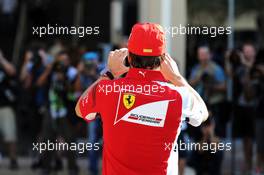 Fernando Alonso (ESP) Ferrari. 20.11.2014. Formula 1 World Championship, Rd 19, Abu Dhabi Grand Prix, Yas Marina Circuit, Abu Dhabi, Preparation Day.