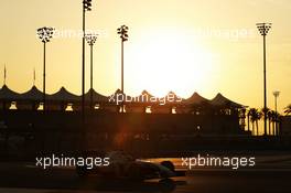 Valtteri Bottas (FIN) Williams FW36. 25.11.2014. Formula 1 Testing, Day One, Yas Marina Circuit, Abu Dhabi, Tuesday.