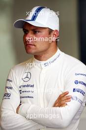 Valtteri Bottas (FIN) Williams. 25.11.2014. Formula 1 Testing, Day One, Yas Marina Circuit, Abu Dhabi, Tuesday.
