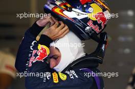 Carlos Sainz Jnr (ESP) Red Bull Racing Test Driver. 25.11.2014. Formula 1 Testing, Day One, Yas Marina Circuit, Abu Dhabi, Tuesday.