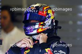 Carlos Sainz Jnr (ESP) Red Bull Racing Test Driver. 25.11.2014. Formula 1 Testing, Day One, Yas Marina Circuit, Abu Dhabi, Tuesday.