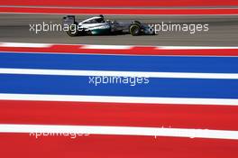 Lewis Hamilton (GBR) Mercedes AMG F1 W05. 31.10.2014. Formula 1 World Championship, Rd 17, United States Grand Prix, Austin, Texas, USA, Practice Day.