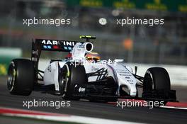 Felipe Nasr (BRA) Williams FW36 Test and Reserve Driver. 31.10.2014. Formula 1 World Championship, Rd 17, United States Grand Prix, Austin, Texas, USA, Practice Day.