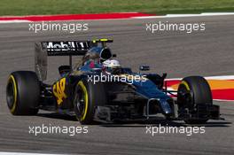 Kevin Magnussen (DEN) McLaren MP4-29. 31.10.2014. Formula 1 World Championship, Rd 17, United States Grand Prix, Austin, Texas, USA, Practice Day.