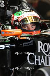 Sergio Perez (MEX), Sahara Force India  31.10.2014. Formula 1 World Championship, Rd 17, United States Grand Prix, Austin, Texas, USA, Practice Day.