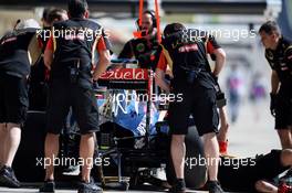 Romain Grosjean (FRA) Lotus F1 E22. 31.10.2014. Formula 1 World Championship, Rd 17, United States Grand Prix, Austin, Texas, USA, Practice Day.