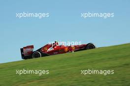 Kimi Raikkonen (FIN) Ferrari F14-T. 31.10.2014. Formula 1 World Championship, Rd 17, United States Grand Prix, Austin, Texas, USA, Practice Day.