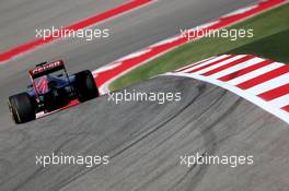 Jean-Eric Vergne (FRA), Scuderia Toro Rosso   31.10.2014. Formula 1 World Championship, Rd 17, United States Grand Prix, Austin, Texas, USA, Practice Day.