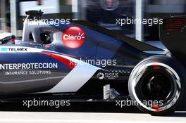 Adrian Sutil (GER) Sauber C33 running sensor equipment. 31.10.2014. Formula 1 World Championship, Rd 17, United States Grand Prix, Austin, Texas, USA, Practice Day.