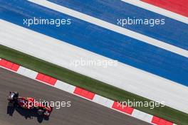 Kimi Raikkonen (FIN) Ferrari F14-T. 31.10.2014. Formula 1 World Championship, Rd 17, United States Grand Prix, Austin, Texas, USA, Practice Day.