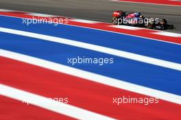 Daniil Kvyat (RUS) Scuderia Toro Rosso STR9. 31.10.2014. Formula 1 World Championship, Rd 17, United States Grand Prix, Austin, Texas, USA, Practice Day.