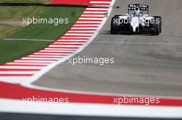 Felipe Massa (BRA), Williams F1 Team  31.10.2014. Formula 1 World Championship, Rd 17, United States Grand Prix, Austin, Texas, USA, Practice Day.