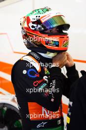 Sergio Perez (MEX) Sahara Force India F1. 31.10.2014. Formula 1 World Championship, Rd 17, United States Grand Prix, Austin, Texas, USA, Practice Day.