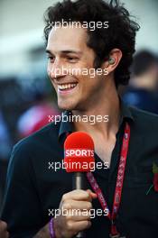 Bruno Senna (BRA) Sky Sports Presenter. 31.10.2014. Formula 1 World Championship, Rd 17, United States Grand Prix, Austin, Texas, USA, Practice Day.