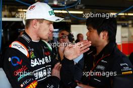 Nico Hulkenberg (GER) Sahara Force India F1. 31.10.2014. Formula 1 World Championship, Rd 17, United States Grand Prix, Austin, Texas, USA, Practice Day.
