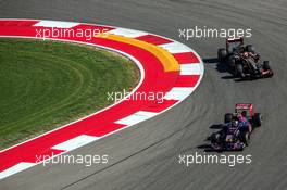 Daniil Kvyat (RUS) Scuderia Toro Rosso STR9. 31.10.2014. Formula 1 World Championship, Rd 17, United States Grand Prix, Austin, Texas, USA, Practice Day.