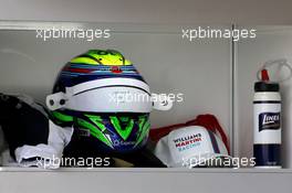 Helmet of Felipe Massa (BRA), Williams F1 Team  31.10.2014. Formula 1 World Championship, Rd 17, United States Grand Prix, Austin, Texas, USA, Practice Day.