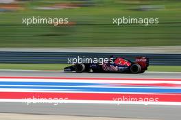 Max Verstappen (NLD) Scuderia Toro Rosso STR9 Test Driver. 31.10.2014. Formula 1 World Championship, Rd 17, United States Grand Prix, Austin, Texas, USA, Practice Day.