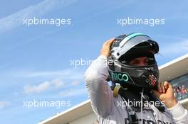 Nico Rosberg (GER) Mercedes AMG F1 on the grid. 02.11.2014. Formula 1 World Championship, Rd 17, United States Grand Prix, Austin, Texas, USA, Race Day.