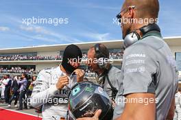 Nico Rosberg (GER) Mercedes AMG F1 on the grid. 02.11.2014. Formula 1 World Championship, Rd 17, United States Grand Prix, Austin, Texas, USA, Race Day.