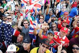 Fans after the race. 02.11.2014. Formula 1 World Championship, Rd 17, United States Grand Prix, Austin, Texas, USA, Race Day.