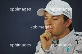 Nico Rosberg (GER) Mercedes AMG F1 in the FIA Press Conference. 02.11.2014. Formula 1 World Championship, Rd 17, United States Grand Prix, Austin, Texas, USA, Race Day.