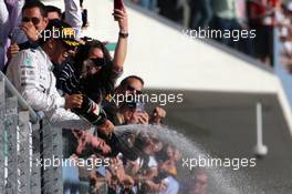 Lewis Hamilton (GBR), Mercedes AMG F1 Team  02.11.2014. Formula 1 World Championship, Rd 17, United States Grand Prix, Austin, Texas, USA, Race Day.