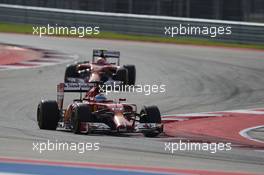 Fernando Alonso (ESP) Ferrari F14-T. 02.11.2014. Formula 1 World Championship, Rd 17, United States Grand Prix, Austin, Texas, USA, Race Day.