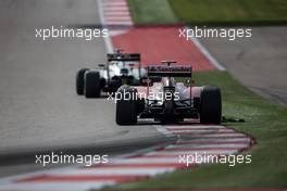 Fernando Alonso (ESP) Ferrari F14-T. 02.11.2014. Formula 1 World Championship, Rd 17, United States Grand Prix, Austin, Texas, USA, Race Day.