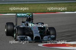 Nico Rosberg (GER) Mercedes AMG F1 W05. 02.11.2014. Formula 1 World Championship, Rd 17, United States Grand Prix, Austin, Texas, USA, Race Day.