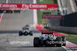 Romain Grosjean (FRA) Lotus F1 E22. 02.11.2014. Formula 1 World Championship, Rd 17, United States Grand Prix, Austin, Texas, USA, Race Day.