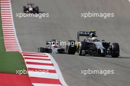 Jenson Button (GBR), McLaren F1 Team  02.11.2014. Formula 1 World Championship, Rd 17, United States Grand Prix, Austin, Texas, USA, Race Day.