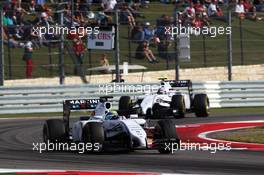 Felipe Massa (BRA) Williams FW36. 02.11.2014. Formula 1 World Championship, Rd 17, United States Grand Prix, Austin, Texas, USA, Race Day.