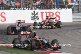 Pastor Maldonado (VEN) Lotus F1 E21. 02.11.2014. Formula 1 World Championship, Rd 17, United States Grand Prix, Austin, Texas, USA, Race Day.