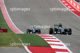 Nico Rosberg (GER), Mercedes AMG F1 Team  02.11.2014. Formula 1 World Championship, Rd 17, United States Grand Prix, Austin, Texas, USA, Race Day.