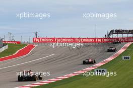 Pastor Maldonado (VEN) Lotus F1 E21. 02.11.2014. Formula 1 World Championship, Rd 17, United States Grand Prix, Austin, Texas, USA, Race Day.