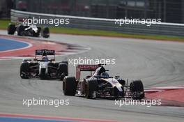 Jean-Eric Vergne (FRA) Scuderia Toro Rosso STR9. 02.11.2014. Formula 1 World Championship, Rd 17, United States Grand Prix, Austin, Texas, USA, Race Day.