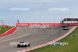 Felipe Massa (BRA) Williams FW36. 02.11.2014. Formula 1 World Championship, Rd 17, United States Grand Prix, Austin, Texas, USA, Race Day.