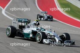 Nico Rosberg (GER), Mercedes AMG F1 Team  02.11.2014. Formula 1 World Championship, Rd 17, United States Grand Prix, Austin, Texas, USA, Race Day.