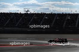 Kimi Raikkonen (FIN) Ferrari F14-T. 02.11.2014. Formula 1 World Championship, Rd 17, United States Grand Prix, Austin, Texas, USA, Race Day.