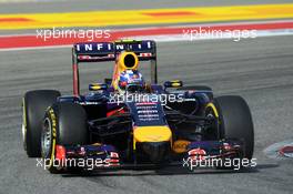 Daniel Ricciardo (AUS) Red Bull Racing RB10. 02.11.2014. Formula 1 World Championship, Rd 17, United States Grand Prix, Austin, Texas, USA, Race Day.