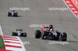 Daniil Kvyat (RUS), Scuderia Toro Rosso  02.11.2014. Formula 1 World Championship, Rd 17, United States Grand Prix, Austin, Texas, USA, Race Day.