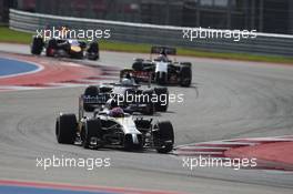 Jenson Button (GBR) McLaren MP4-29. 02.11.2014. Formula 1 World Championship, Rd 17, United States Grand Prix, Austin, Texas, USA, Race Day.