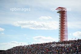 The crowd. 02.11.2014. Formula 1 World Championship, Rd 17, United States Grand Prix, Austin, Texas, USA, Race Day.