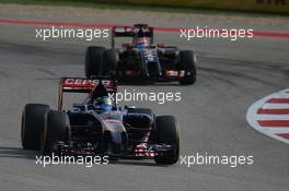 Jean-Eric Vergne (FRA) Scuderia Toro Rosso STR9. 02.11.2014. Formula 1 World Championship, Rd 17, United States Grand Prix, Austin, Texas, USA, Race Day.