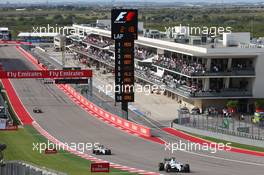 Felipe Massa (BRA) Williams FW36. 02.11.2014. Formula 1 World Championship, Rd 17, United States Grand Prix, Austin, Texas, USA, Race Day.