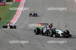 Nico Hulkenberg (GER), Sahara Force India  02.11.2014. Formula 1 World Championship, Rd 17, United States Grand Prix, Austin, Texas, USA, Race Day.