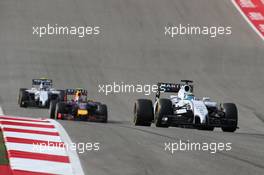 Felipe Massa (BRA), Williams F1 Team  02.11.2014. Formula 1 World Championship, Rd 17, United States Grand Prix, Austin, Texas, USA, Race Day.