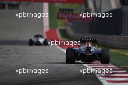 Daniel Ricciardo (AUS) Red Bull Racing RB10. 02.11.2014. Formula 1 World Championship, Rd 17, United States Grand Prix, Austin, Texas, USA, Race Day.