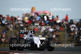 Valtteri Bottas (FIN) Williams FW36. 02.11.2014. Formula 1 World Championship, Rd 17, United States Grand Prix, Austin, Texas, USA, Race Day.